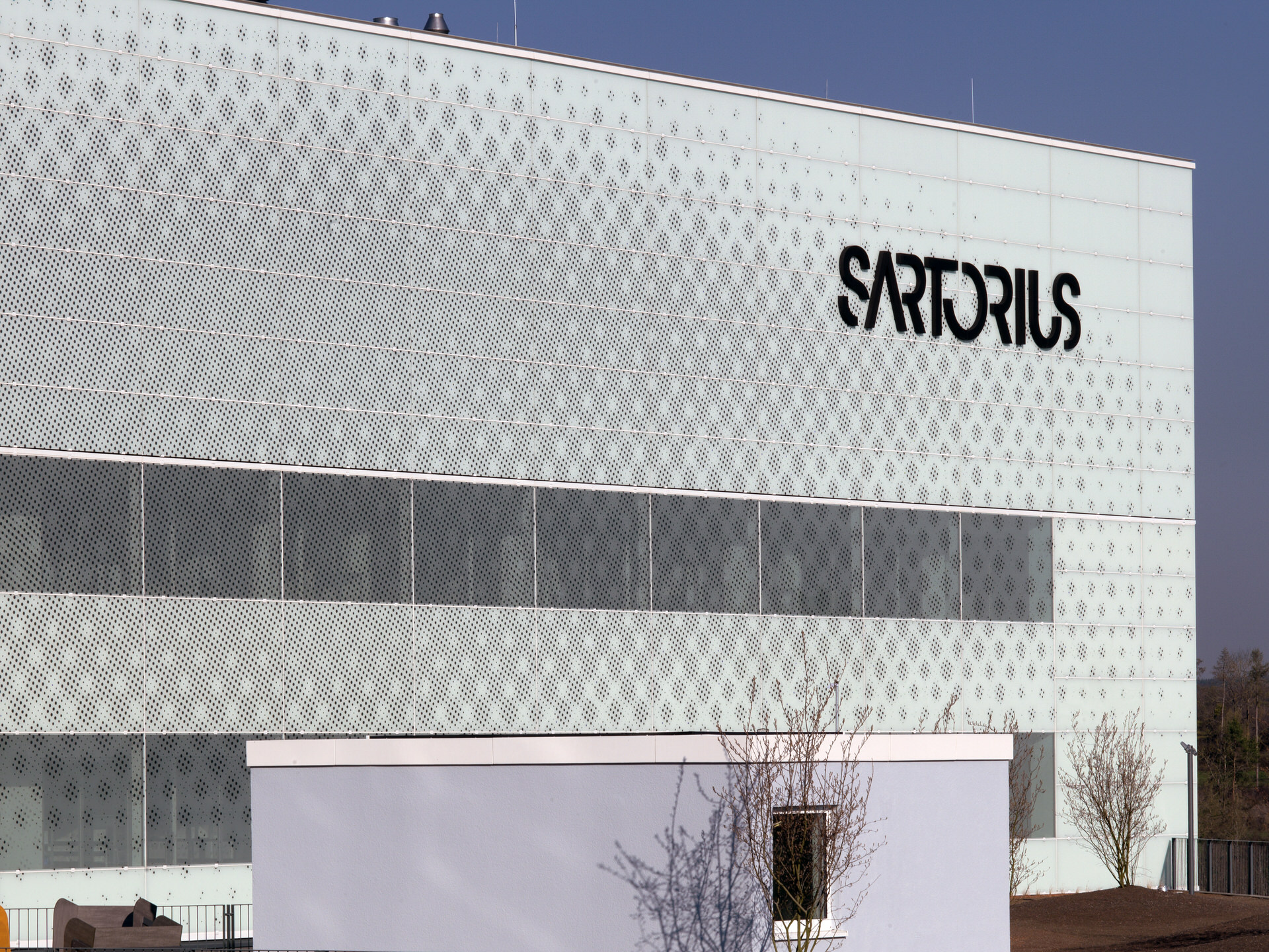 Reference project New office and laboratory building, Ulm (Sartorius) – detail view 7