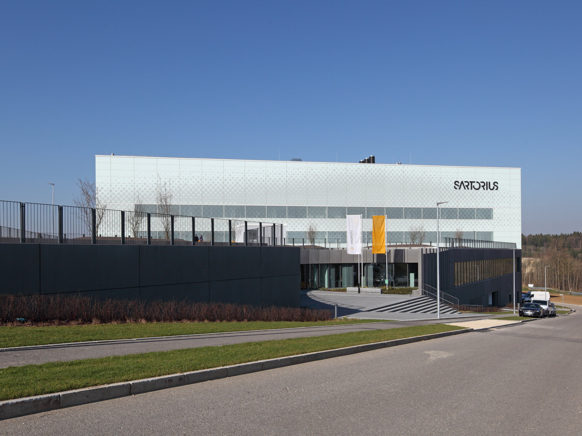Reference project New office and laboratory building, Ulm (Sartorius) – detail view 8
