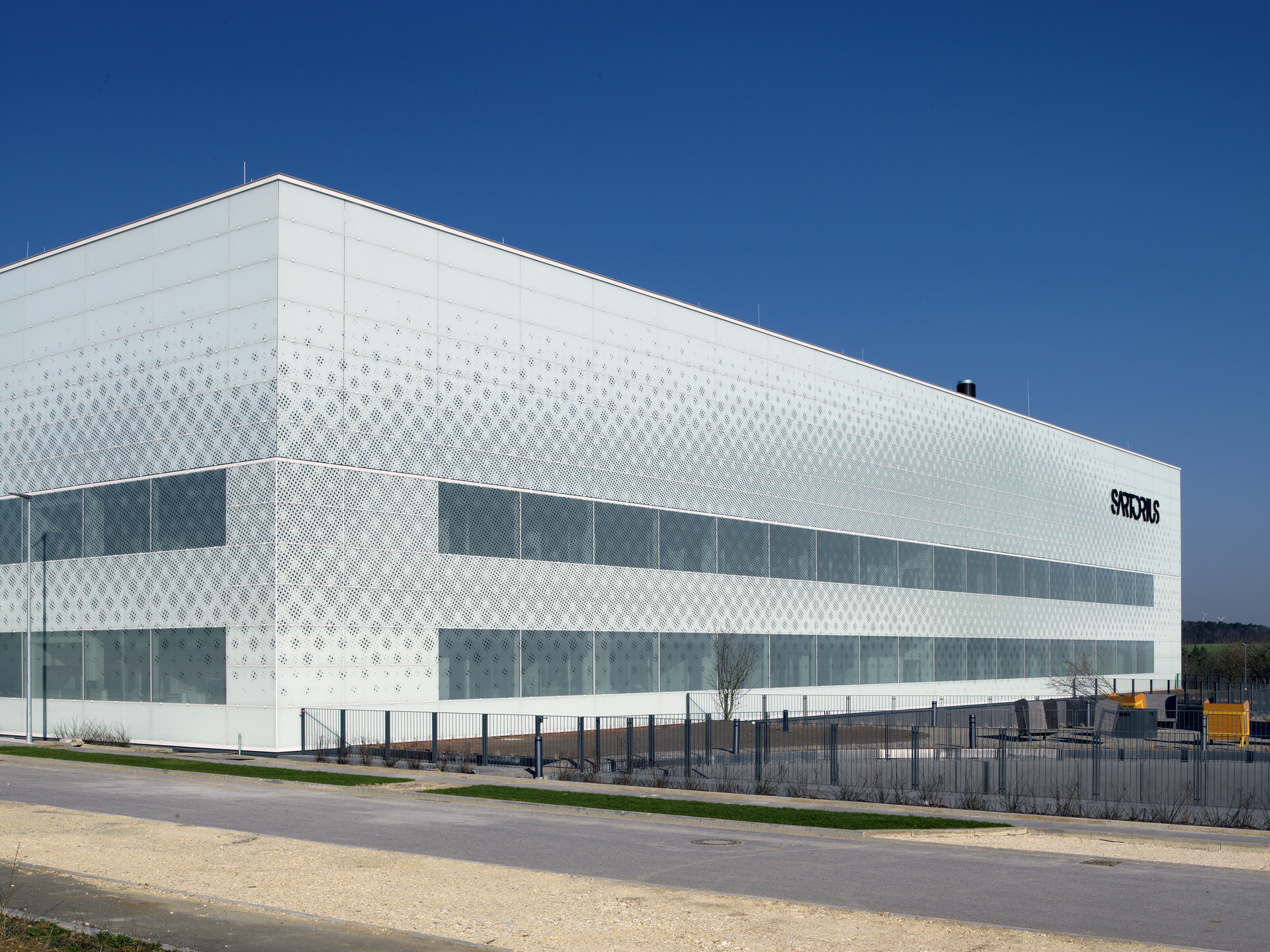 Reference project New office and laboratory building, Ulm (Sartorius) – detail view 9