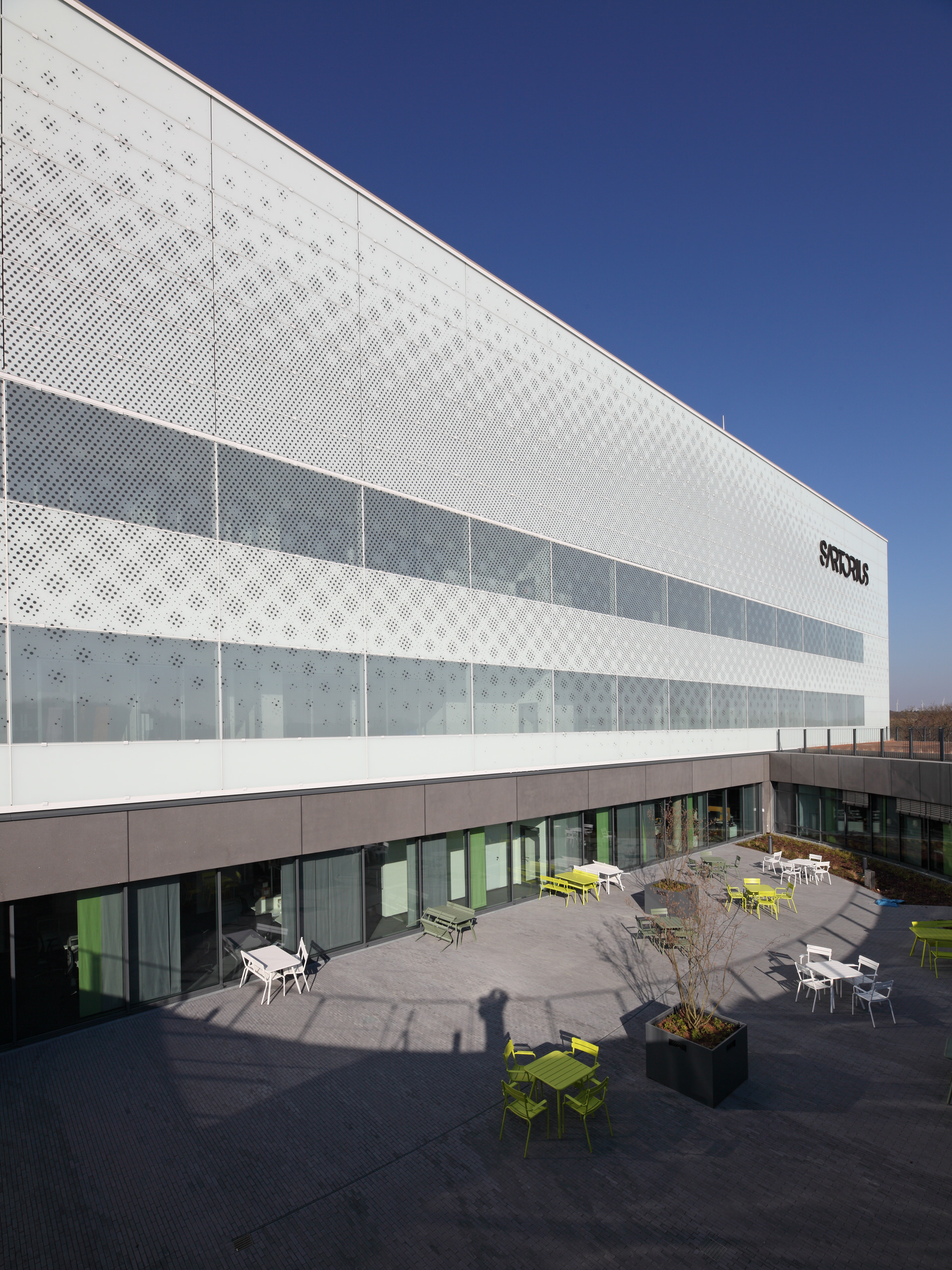 Referenzprojekt Neubau Büro- und Laborgebäude Ulm (Sartorius) – Detailansicht 1