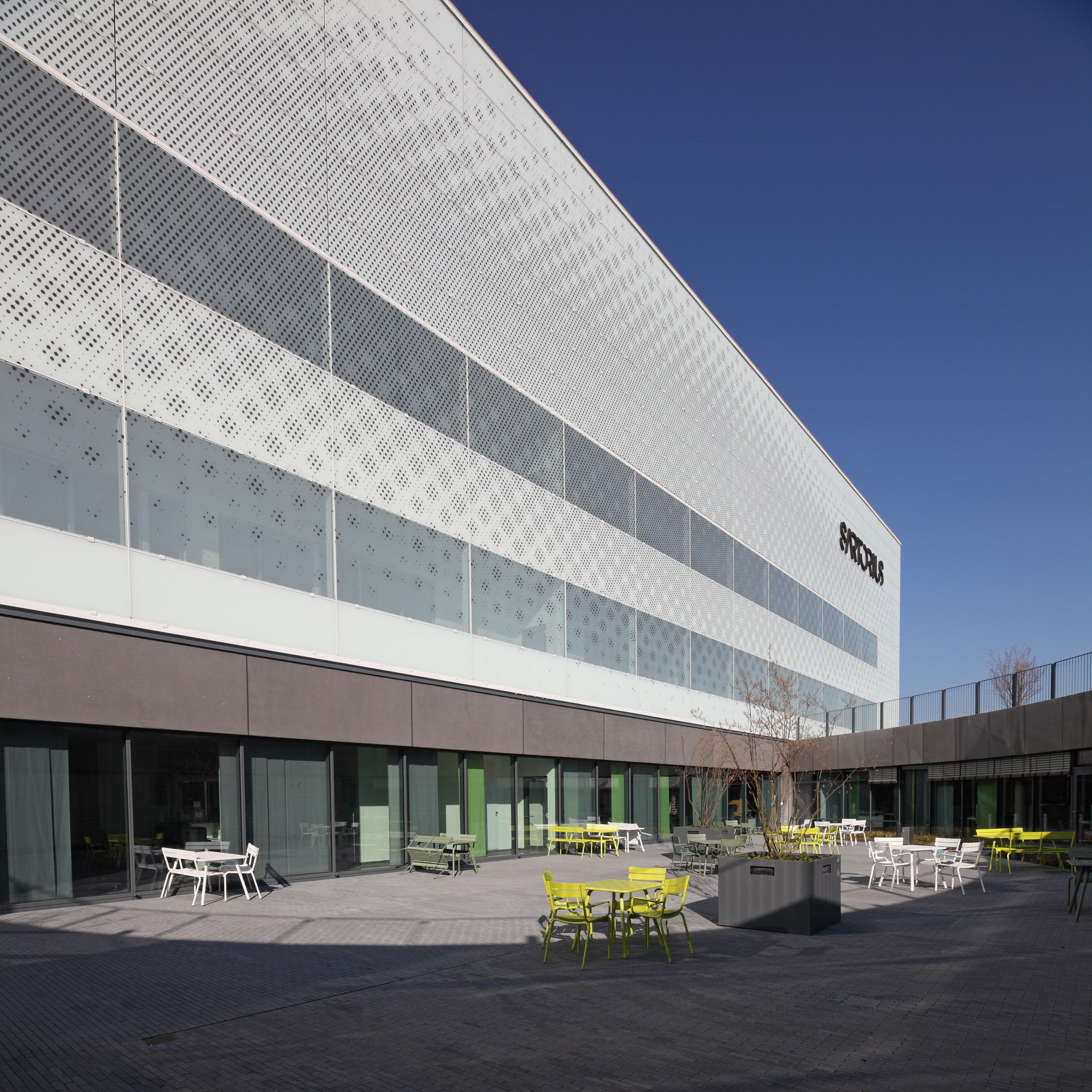 Referenzprojekt Neubau Büro- und Laborgebäude Ulm (Sartorius) – Detailansicht 2
